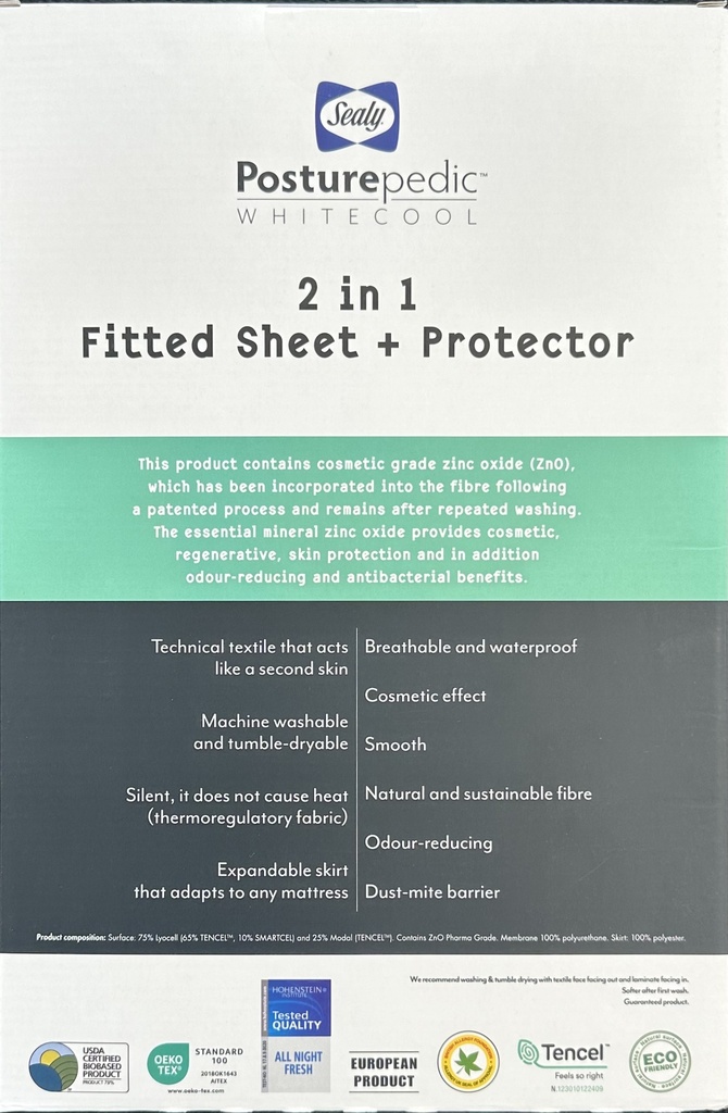 Sealy White Cool Protector